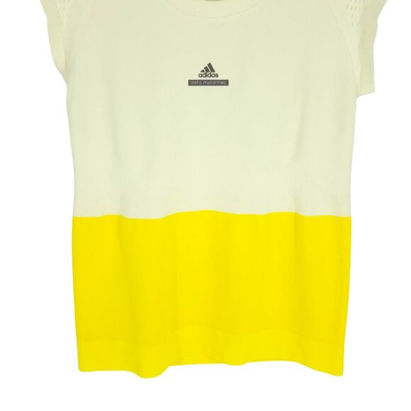 adidas Stella McCartney Barricade T-Shirt Tennis core Golfcore Yellow Seamless M - Picture 3 of 15